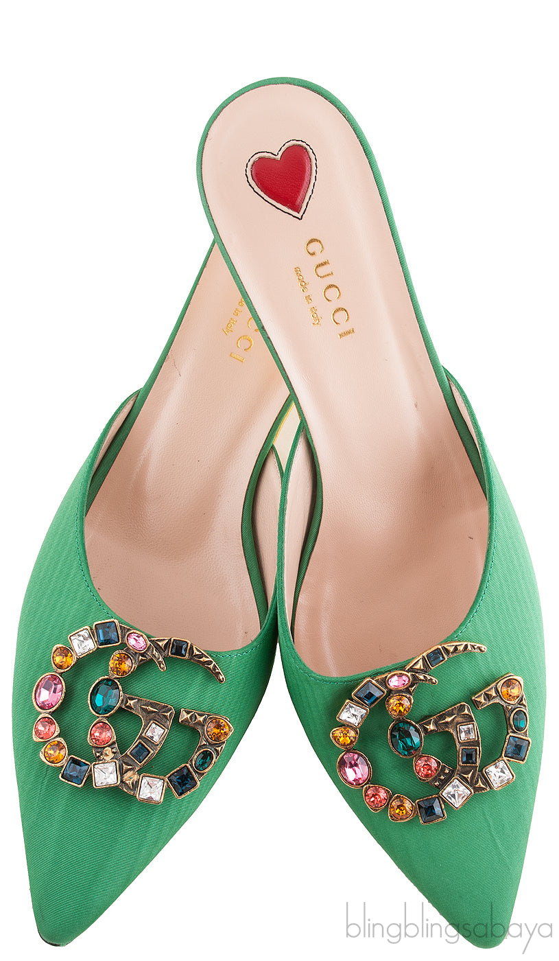 Green Unia GG Mule