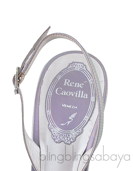 Veneziana Strass PVC Slingback