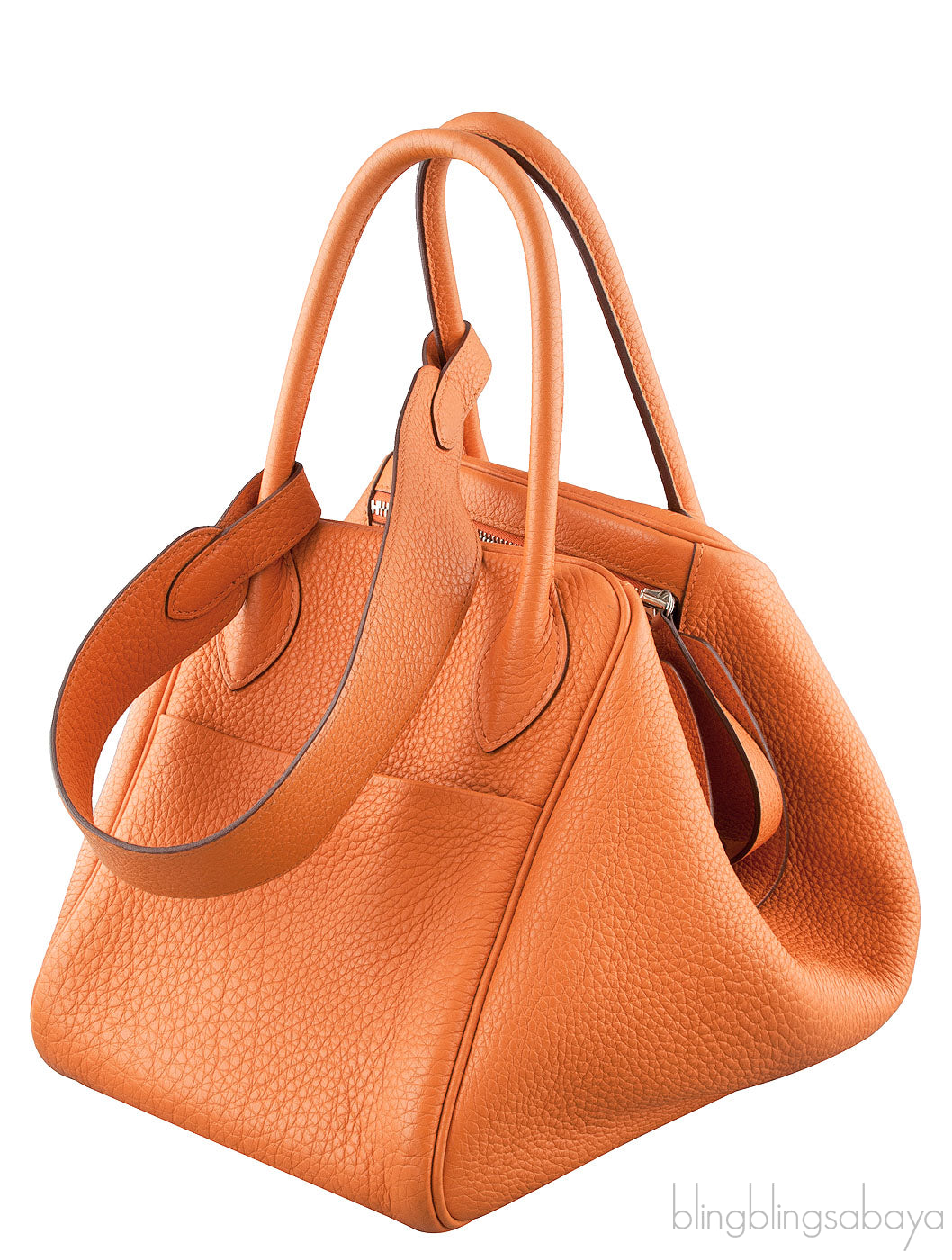 Lindy 34 Orange Taurillon Clem