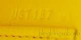 Kelly 20 Mini II Sellier Jaune Citron Ostrich PHW