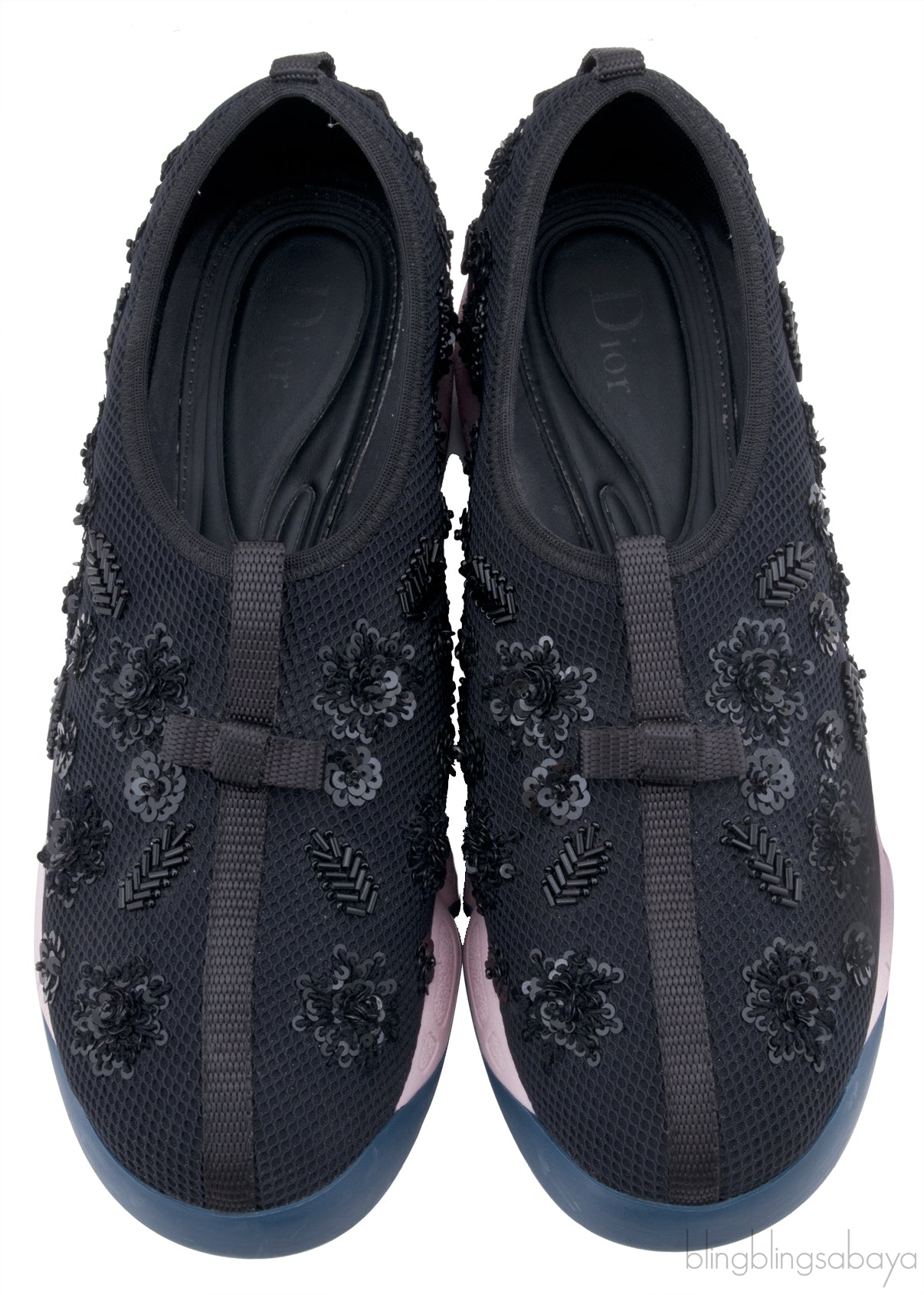 Floral Black Fushion Sneakers