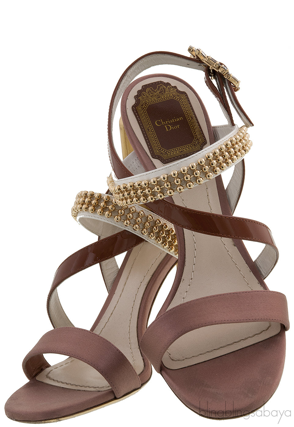 Old Rose Strappy Sandals
