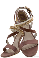 Old Rose Strappy Sandals