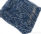 Chanel 22 Mini Denim CC Logo Hobo Bag