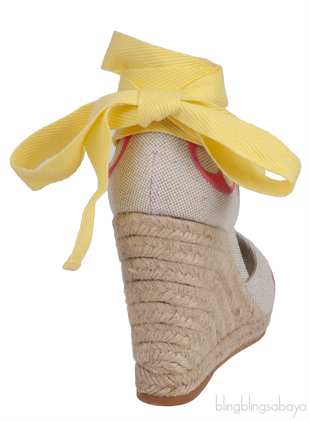 Canvas Monogram Wedge Espadrilles