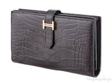 Bearn Amethyst Crocodile Wallet
