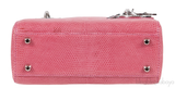 Pink Mini Lizard Lady Dior Shoulder bag