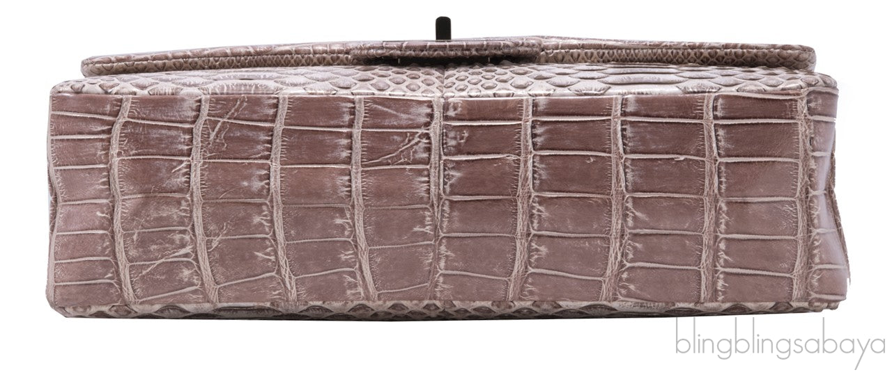 2.55 Reissue Alligator Nude Flap Bag