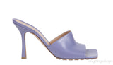 Lilac Stretch Leather Sandals