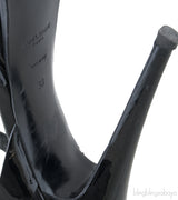 Tribute Black Patent Sandals
