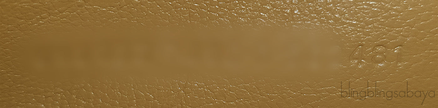 Hourglass XS Gold Rhinestone Suede Calfskin