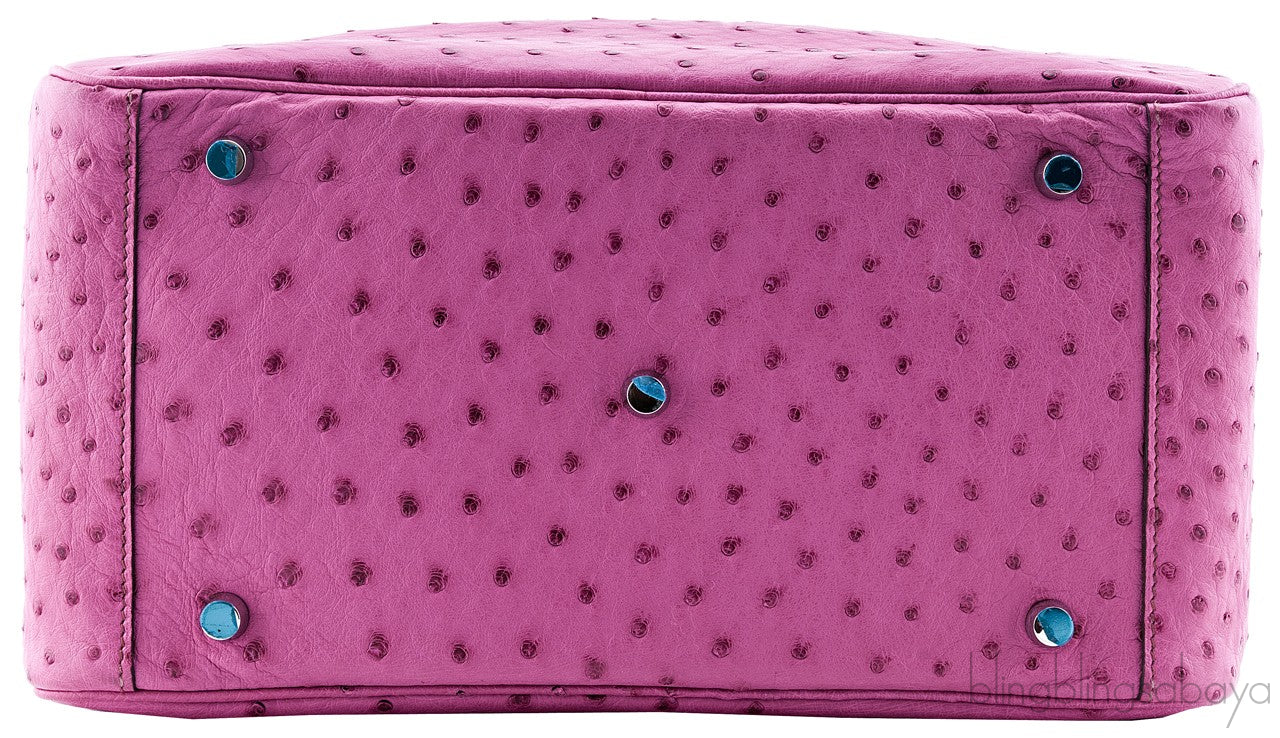 Lindy Ostrich Fushia