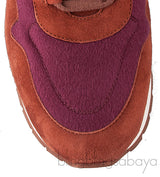 Cashmere & Suede Bi-color Sneakers