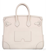 Birkin 25 Cargo Nata Toile Goeland Bag Swift PHW
