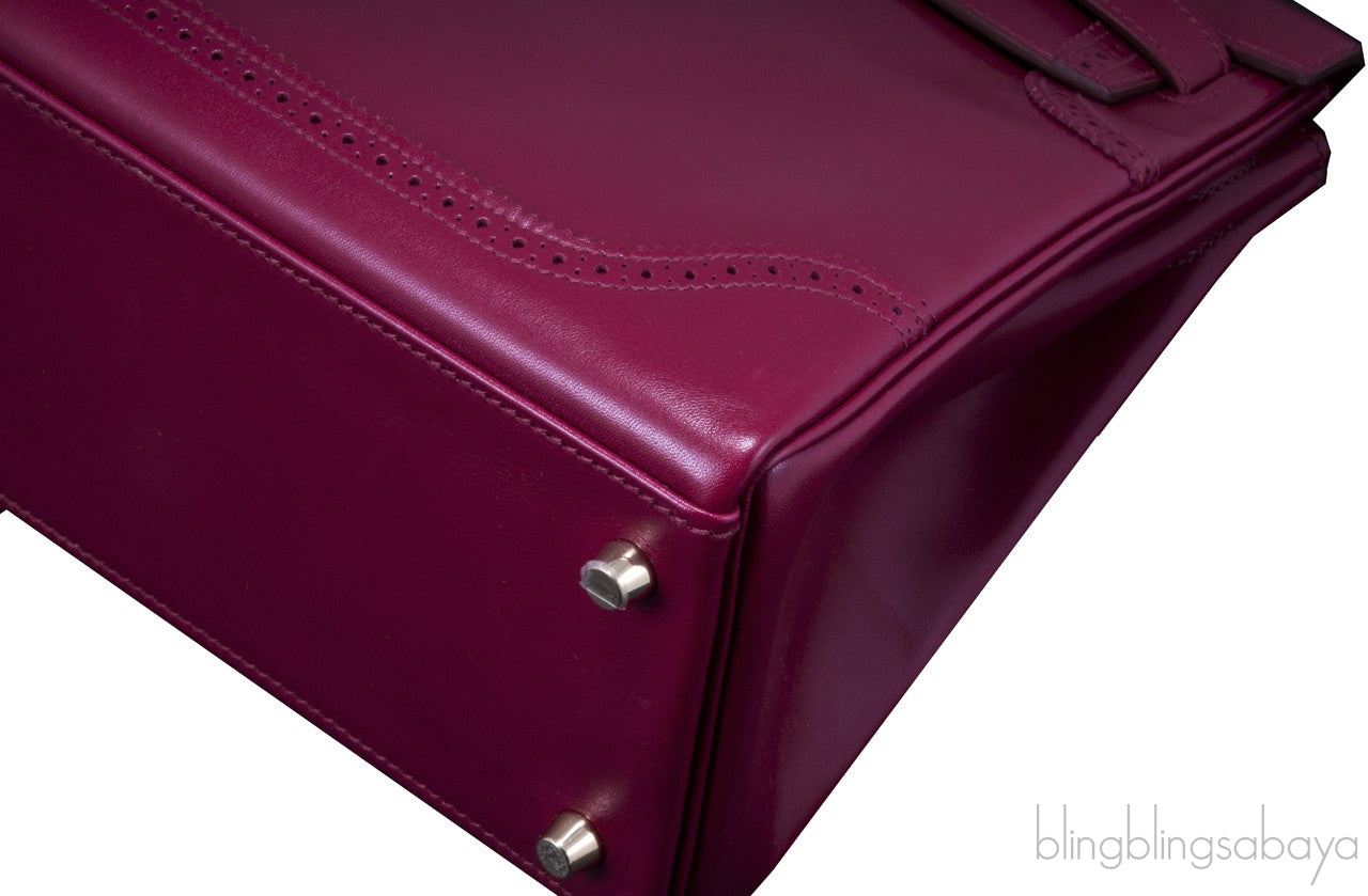 Kelly 32 Ghillies Rubis Tadelakt