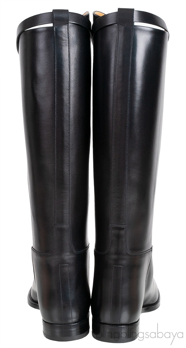 Black Jumping Shorter Boots