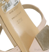 Boucle Nude Leather Sandals*