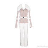 Fusalp Gitu Ski Jacket and White Ski Pants