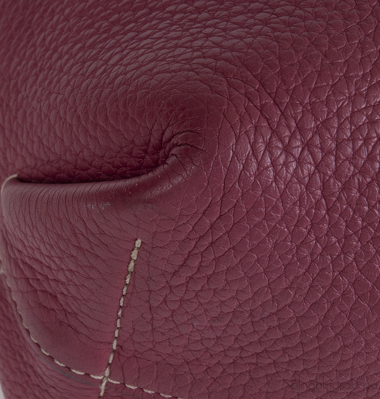 Moynat Quattro Reversible Bi-color Leather Tote
