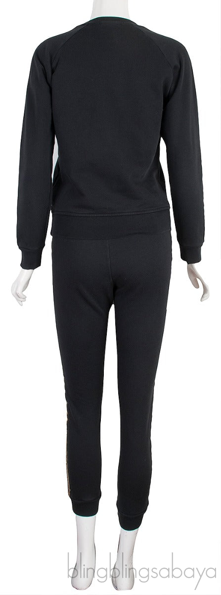 Black Cotton Tracksuits