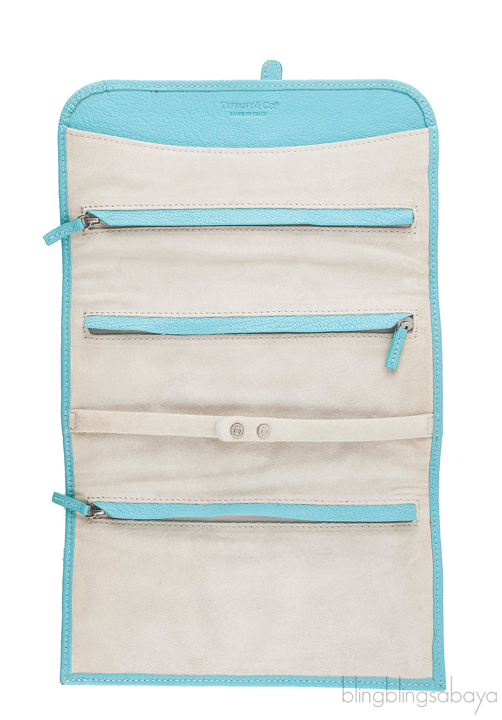 Tiffany Blue Travel Jewelry Roll