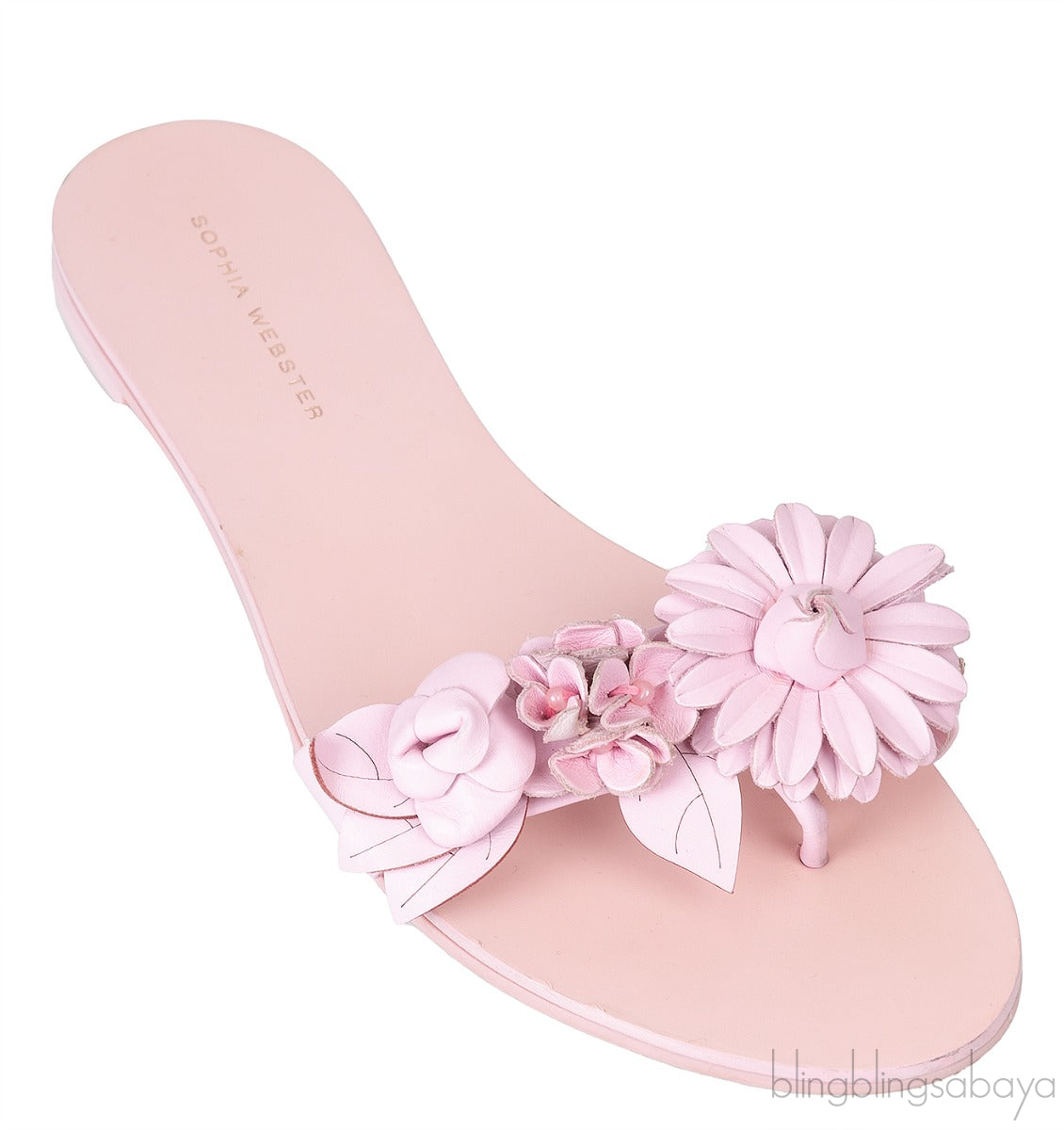 Lilico Light Pink Leather Sandals