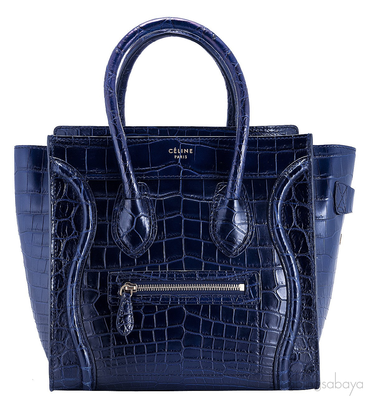 Micro Alligator Luggage Tote