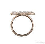 Pearl CC Logo Ring
