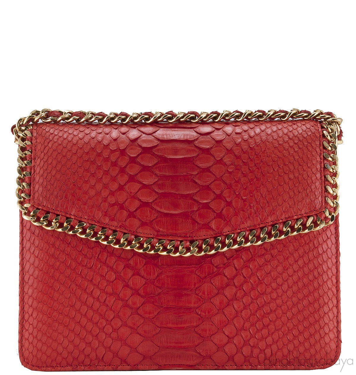 Red Python Clutch Grand