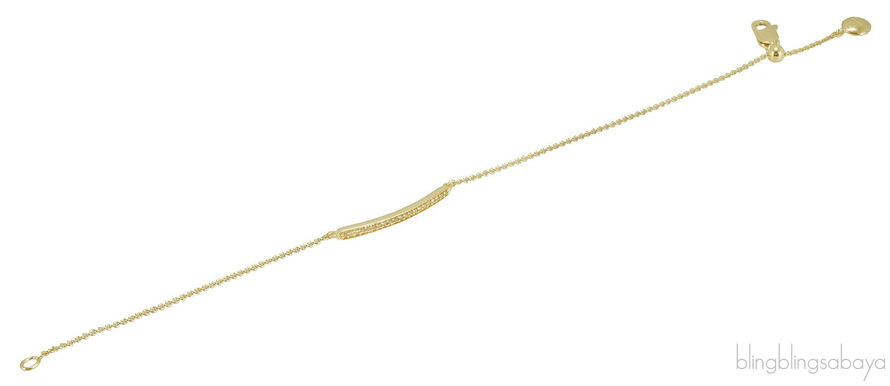 Skinny Short Bar Bracelet