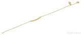 Skinny Short Bar Bracelet