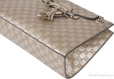Emily Light Gold Guccissima Shoulder Bag