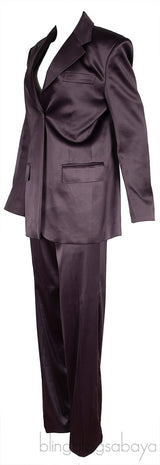Grey Oversize Blazer & Trouser