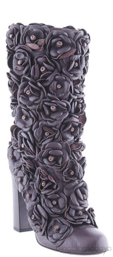 Camellia Leather Boots