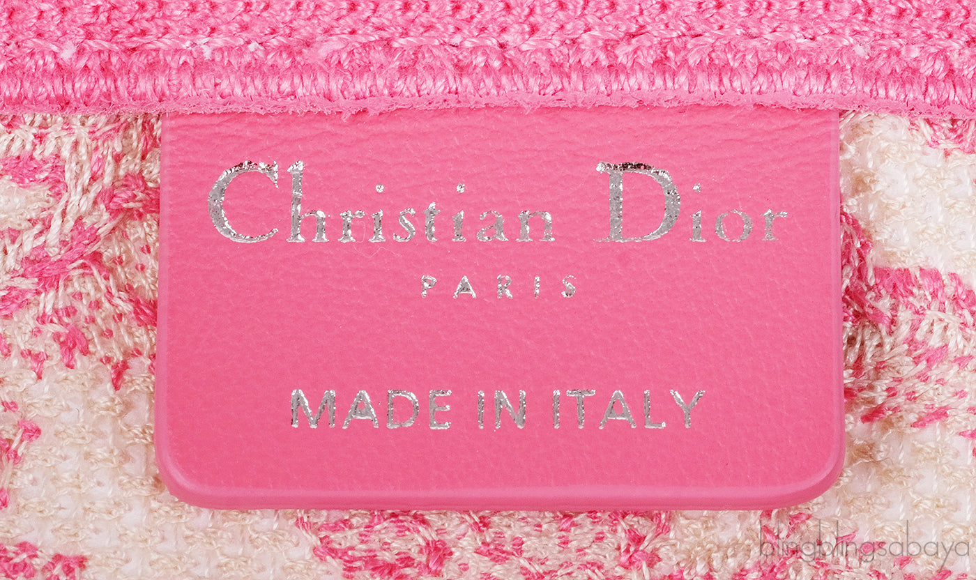Pink Dior D-Bucket Bag