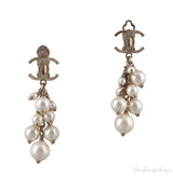 CC Grape Pearl Earrings