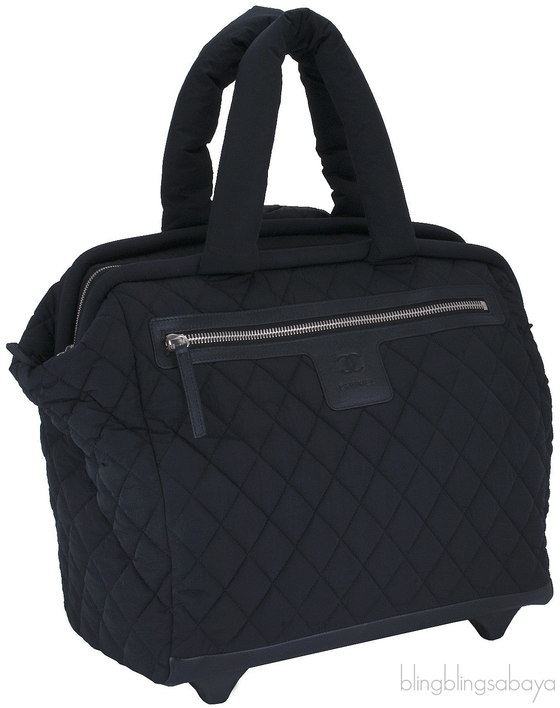 Cocoon Black Nylon Trolley Bag