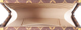 Louis Vuitton Grey Printed Petite Malle GHW
