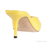 Jimmy Choo Yellow Pointed Toe Mule
