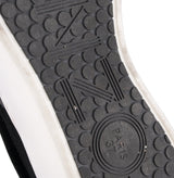 Black Velvet Logo Slip-on Platform