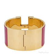 Rouge H Extra Wide Clic Clac Bracelet