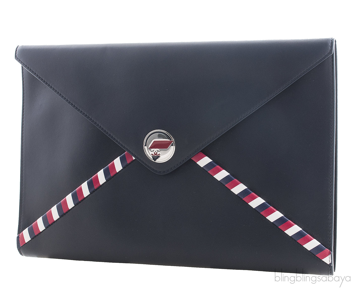 Dark Blue Envelope Pouch