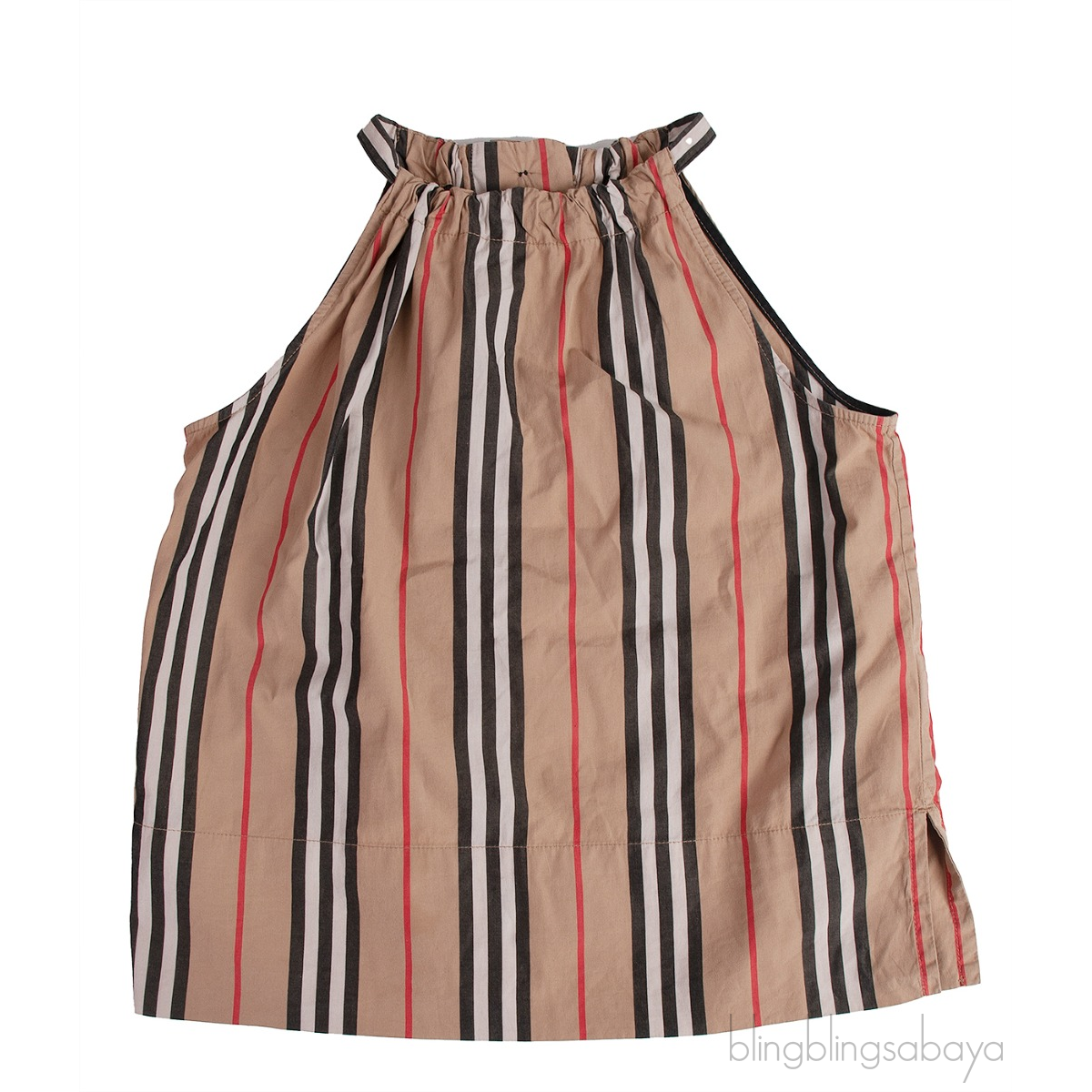 Burberry Halter Neck Button Front Kids Top