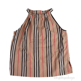 Burberry Halter Neck Button Front Kids Top