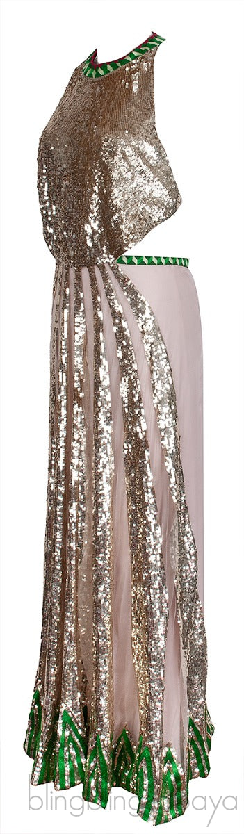 Sycamore Sequin Embellished Gown