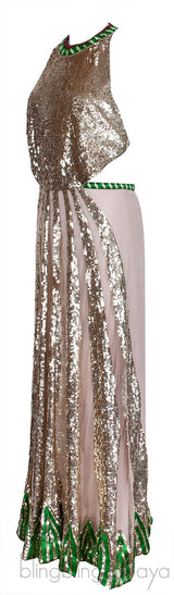 Sycamore Sequin Embellished Gown