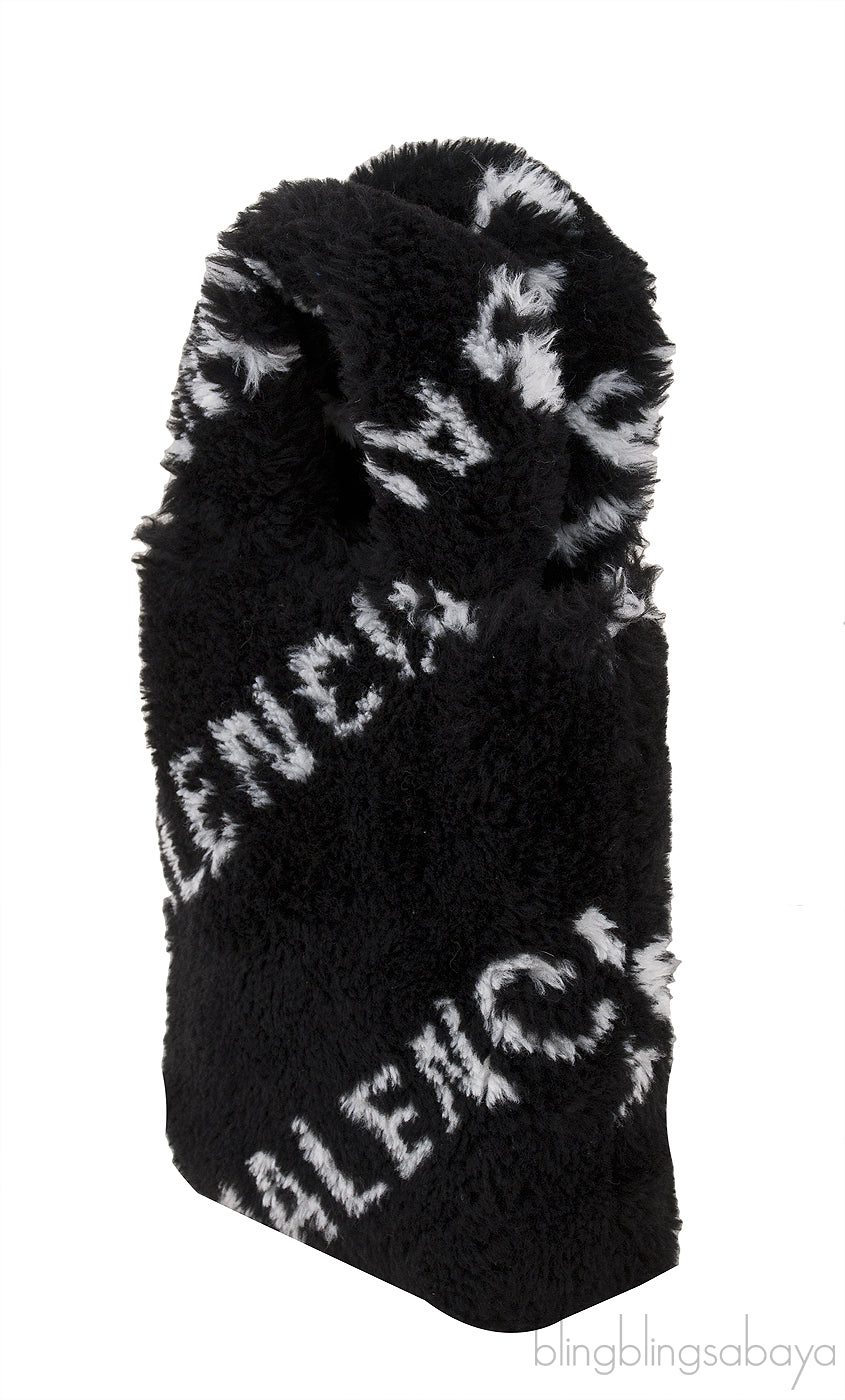 Faux Fur Phone Holder Bag