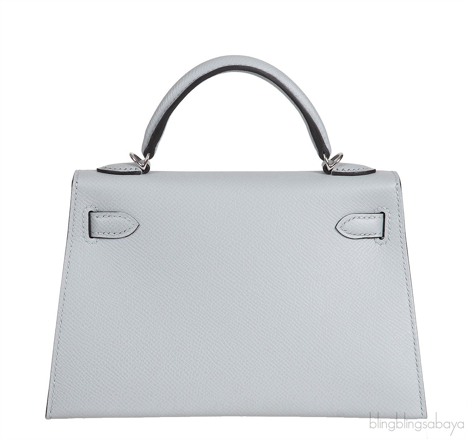 Kelly 20 Mini Sellier Blue Glacier Epsom PHW