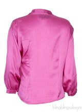Pink Pussy Bow Blouse