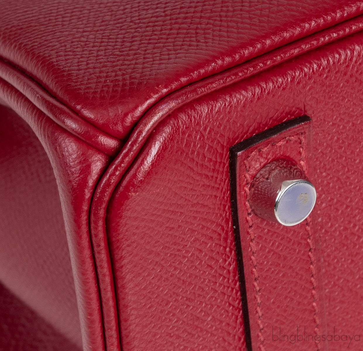 Birkin 30 Rubis Epsom PHW